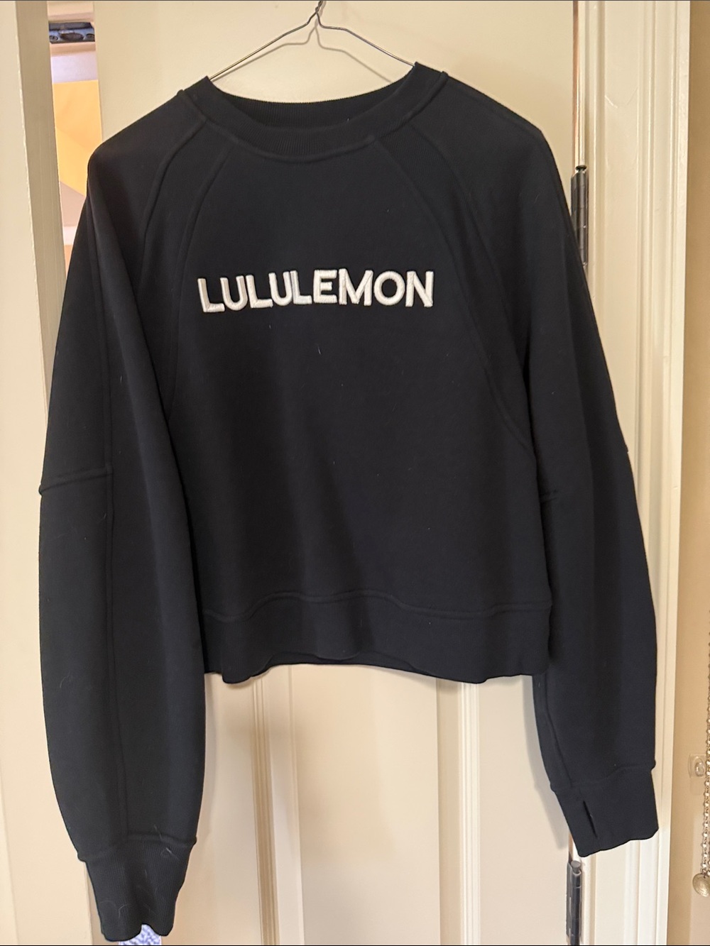 Lululemon cropped sweatshirt